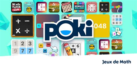 poki jeux de maths.